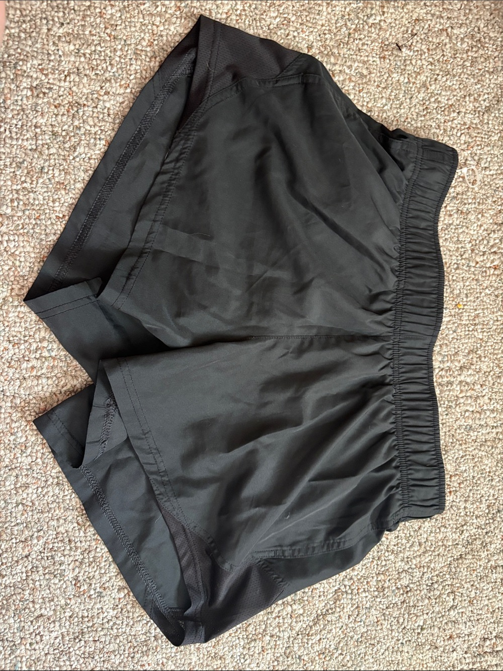 Athletic Works Black Men's Workout Shorts
